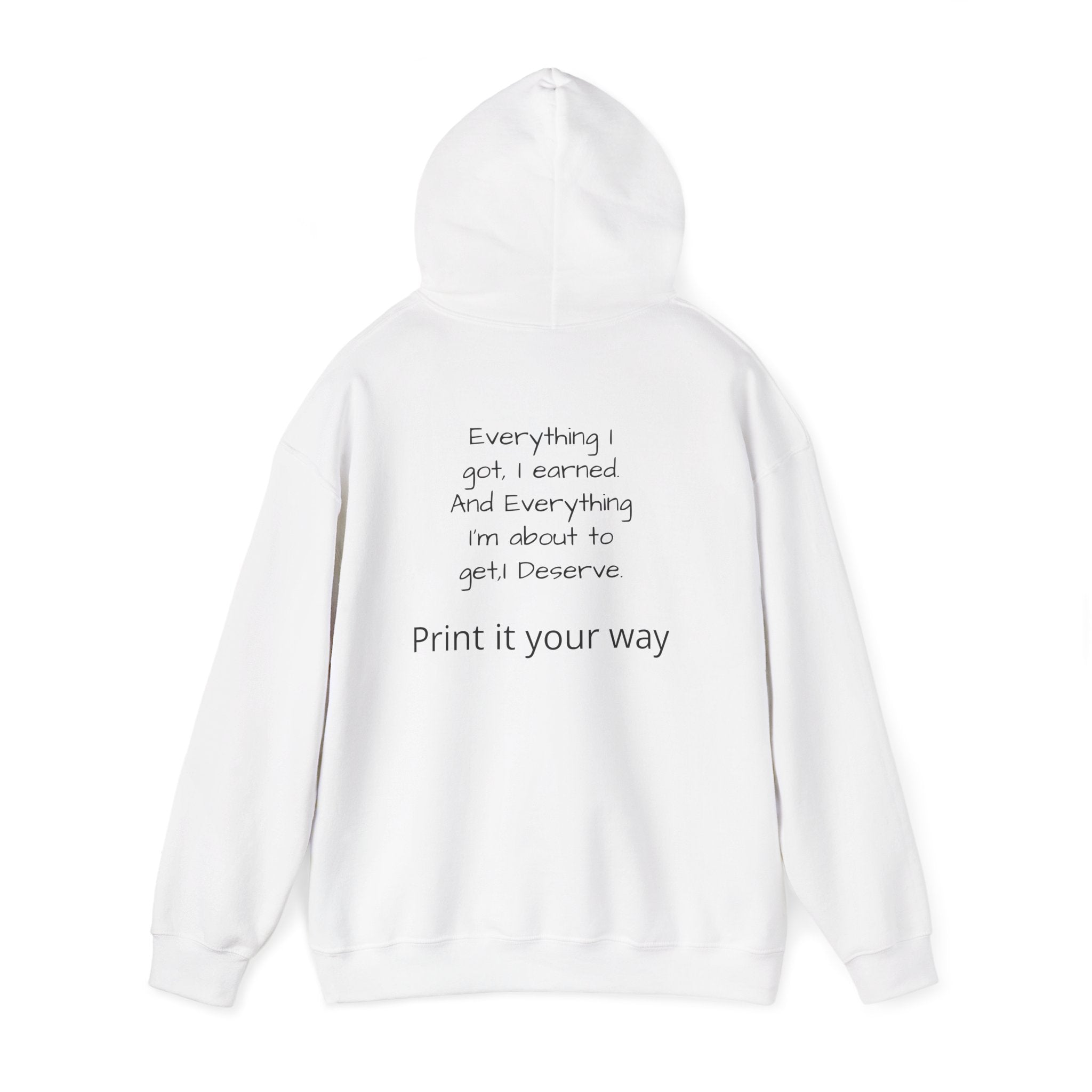 Custom Print -- Unisex Heavy Blend™ Hooded Sweatshirt