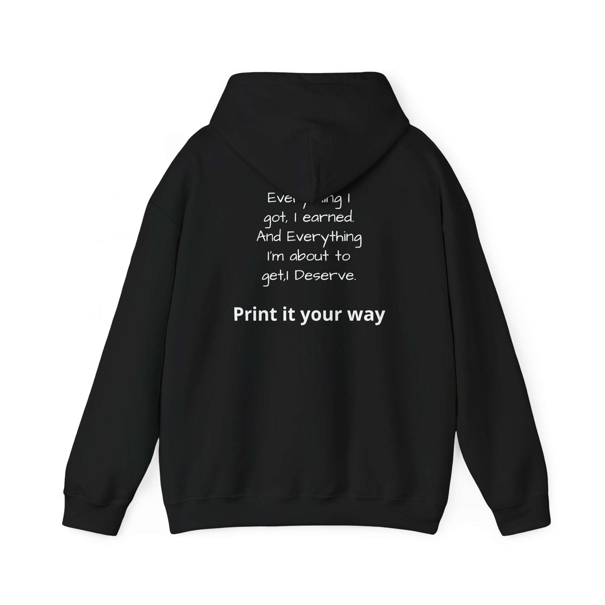Custom Print -- Unisex Heavy Blend™ Hooded Sweatshirt