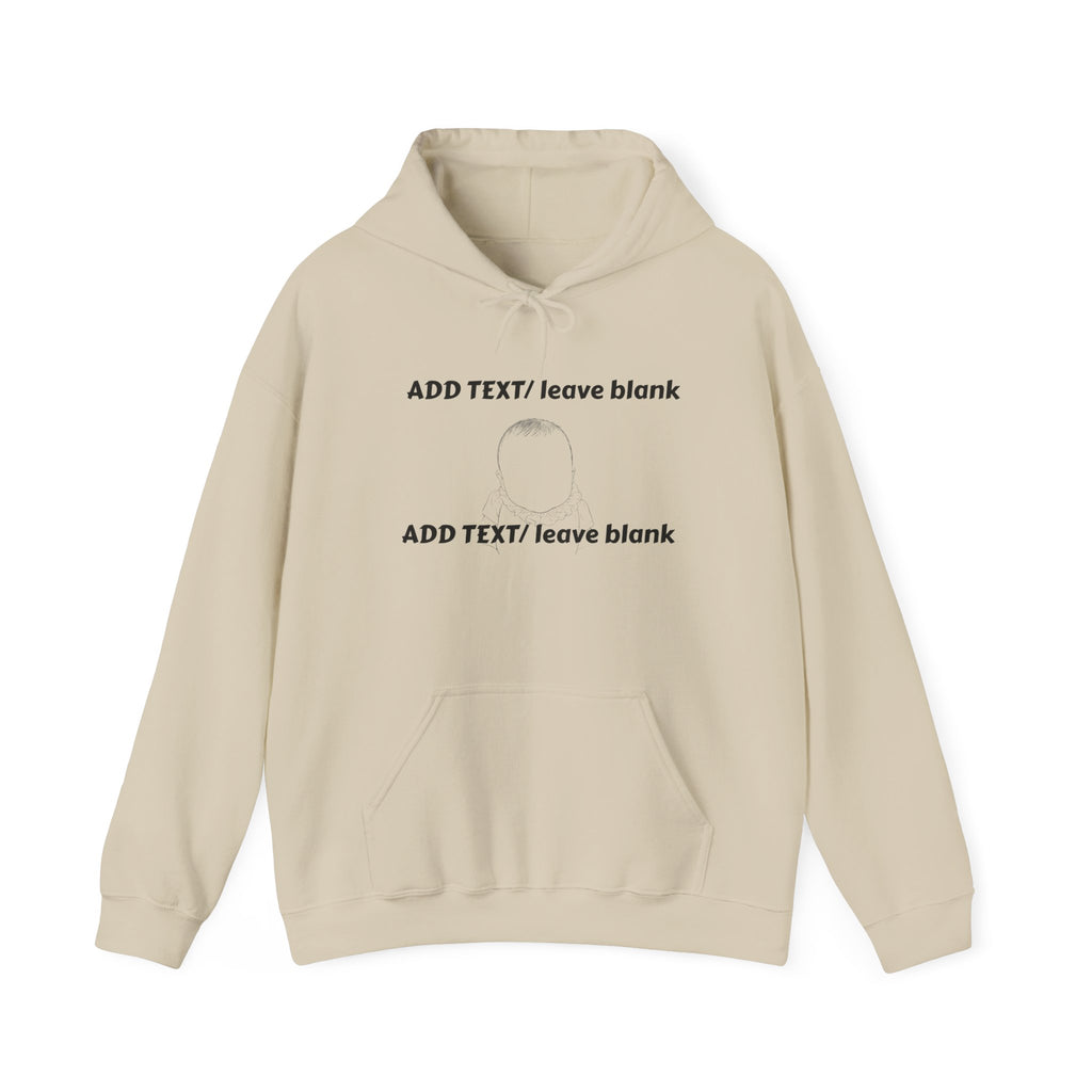 Custom Print -- Unisex Heavy Blend™ Hooded Sweatshirt