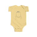 Personalized Baby Bodysuit with Portrait & Printed Nickname on the Back — Cute Newborn Onesie