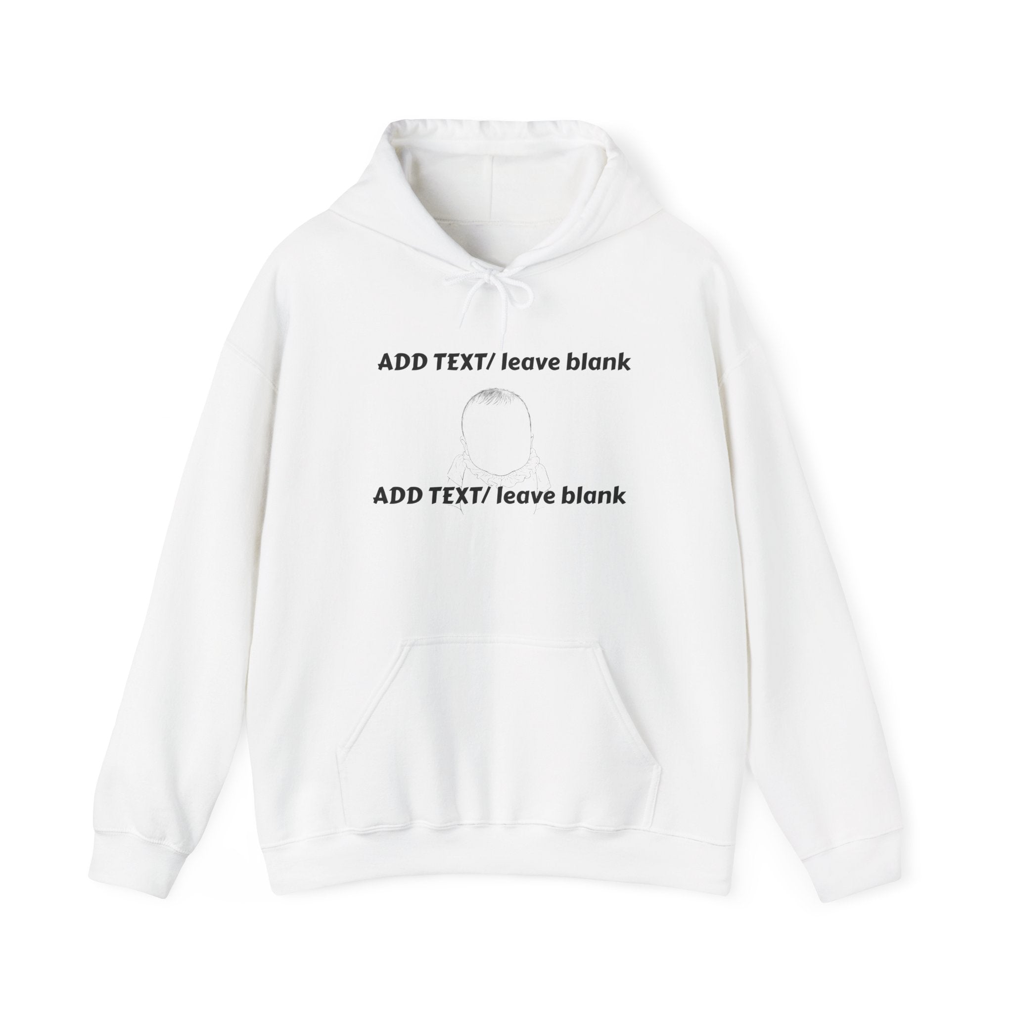 Custom Print -- Unisex Heavy Blend™ Hooded Sweatshirt